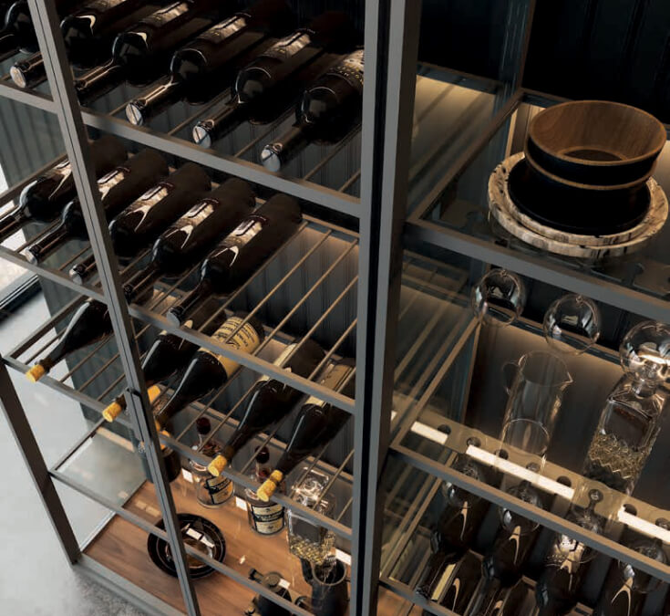 Glass Wine Cabinet